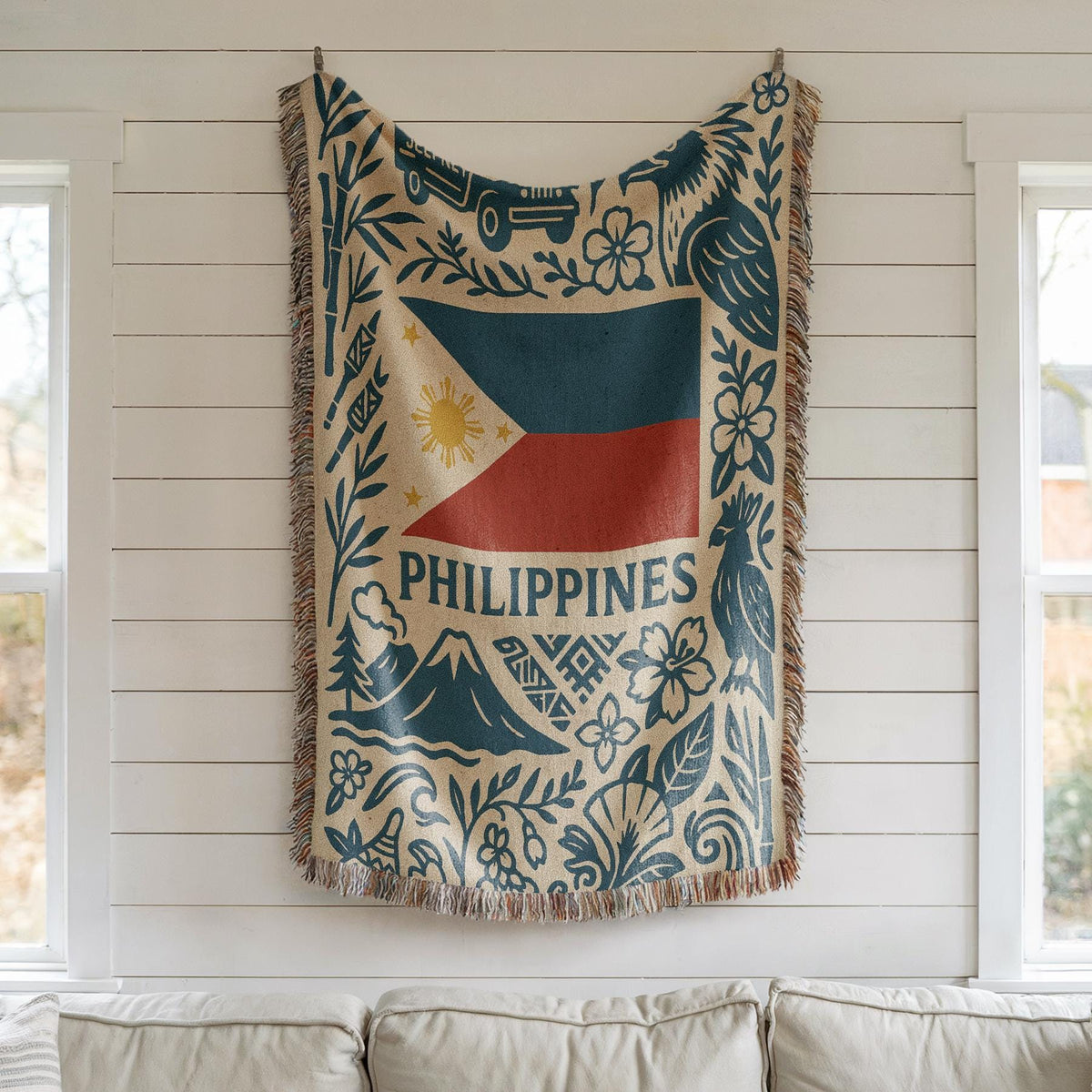 Philippines Woven Blanket