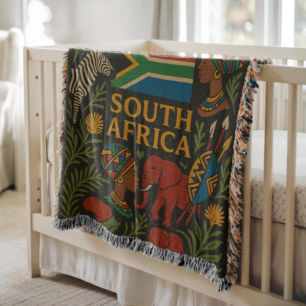 South Africa Woven Blanket