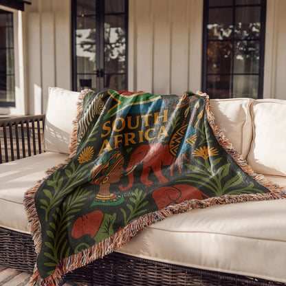 South Africa Woven Blanket