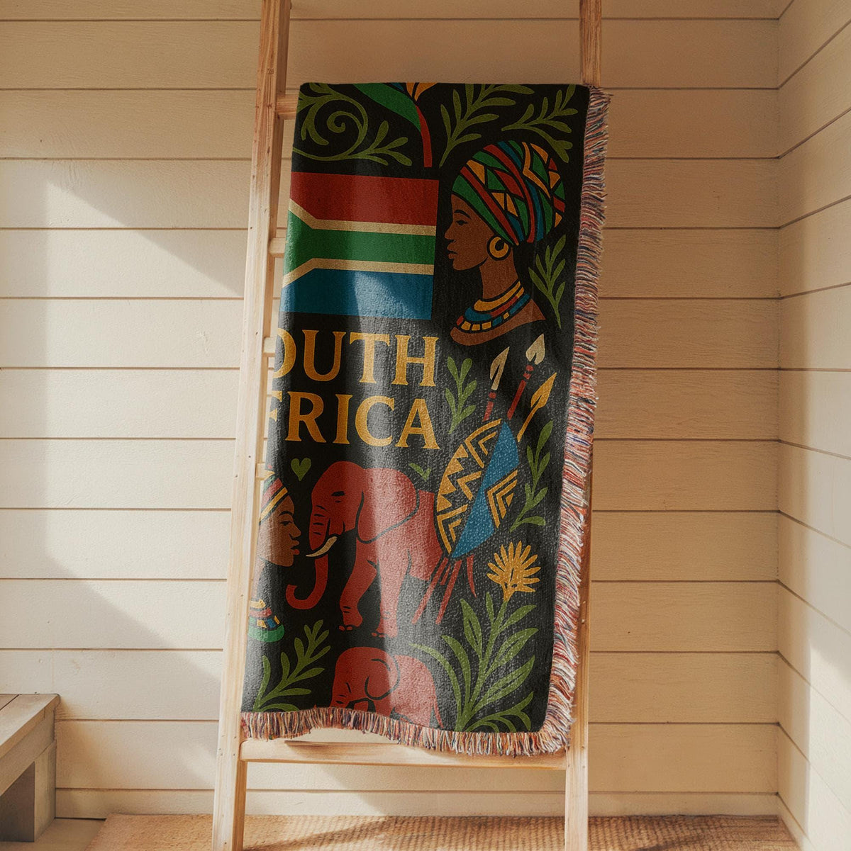 South Africa Woven Blanket