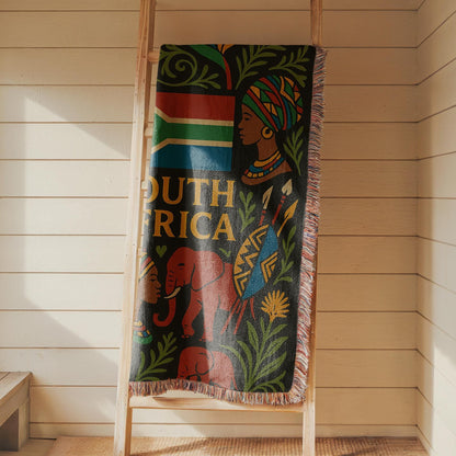 South Africa Woven Blanket