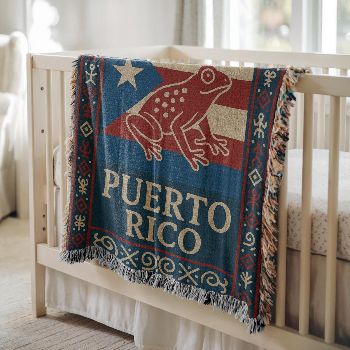 Puerto Rico Woven Blanket
