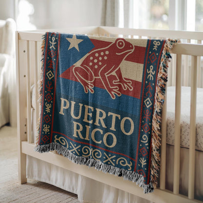 Puerto Rico Woven Blanket