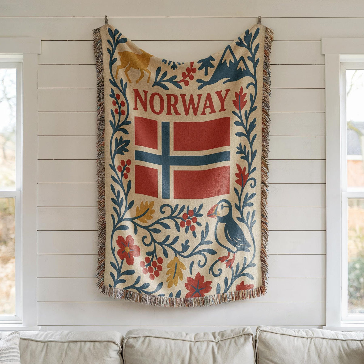 Norway Woven Blanket
