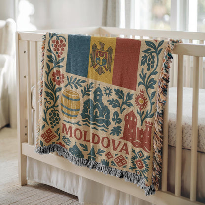 Moldova Woven Blanket