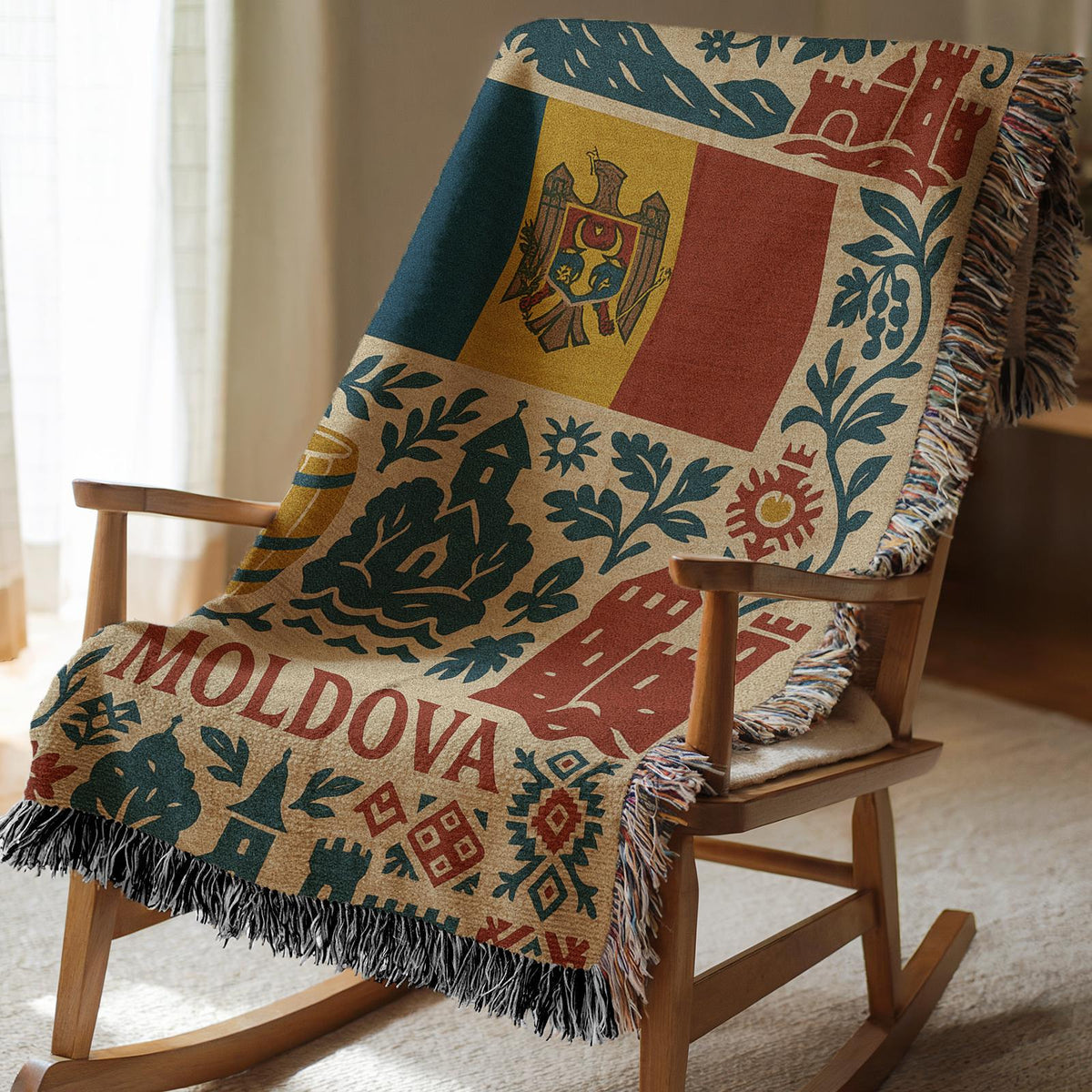 Moldova Woven Blanket