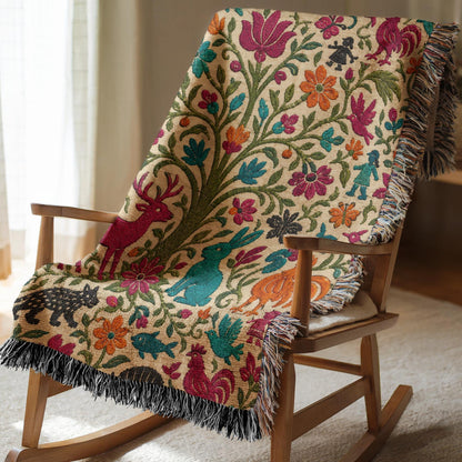 Otomi Woven Blanket