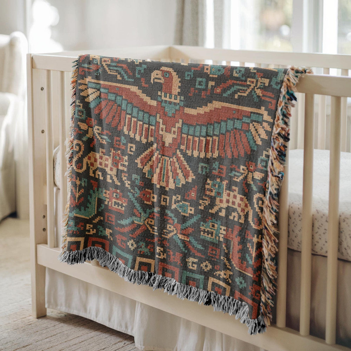 Andean Condor Woven Blanket