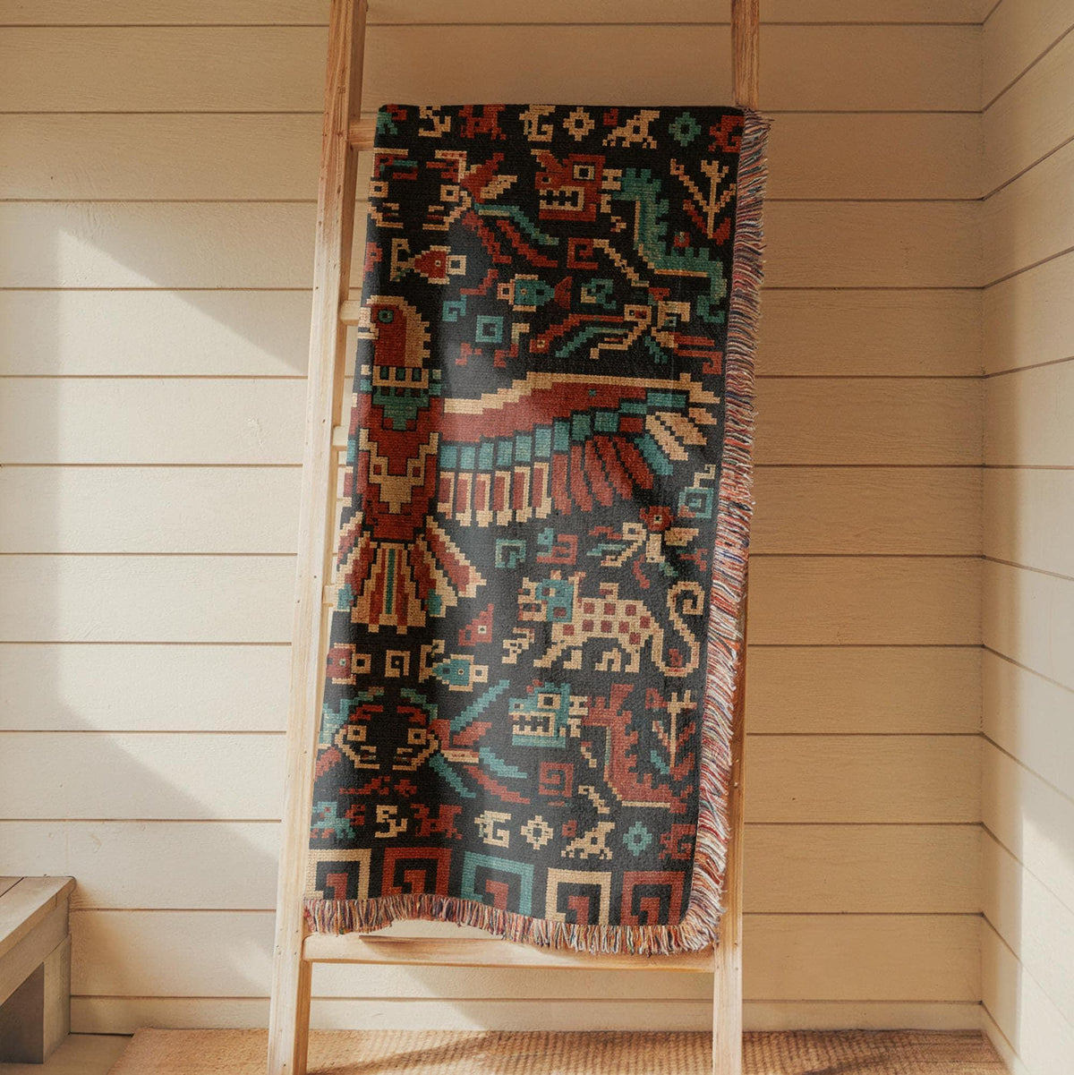 Andean Condor Woven Blanket