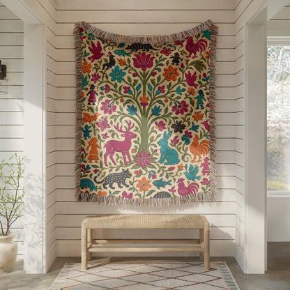 Otomi Woven Blanket