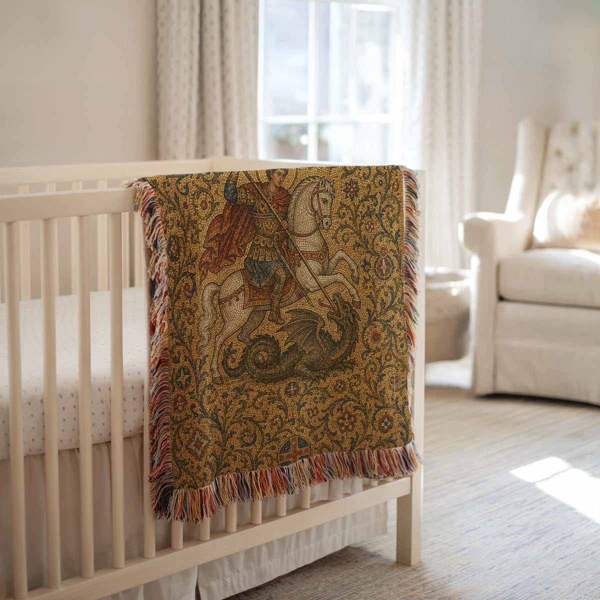 Saint George Woven Blanket