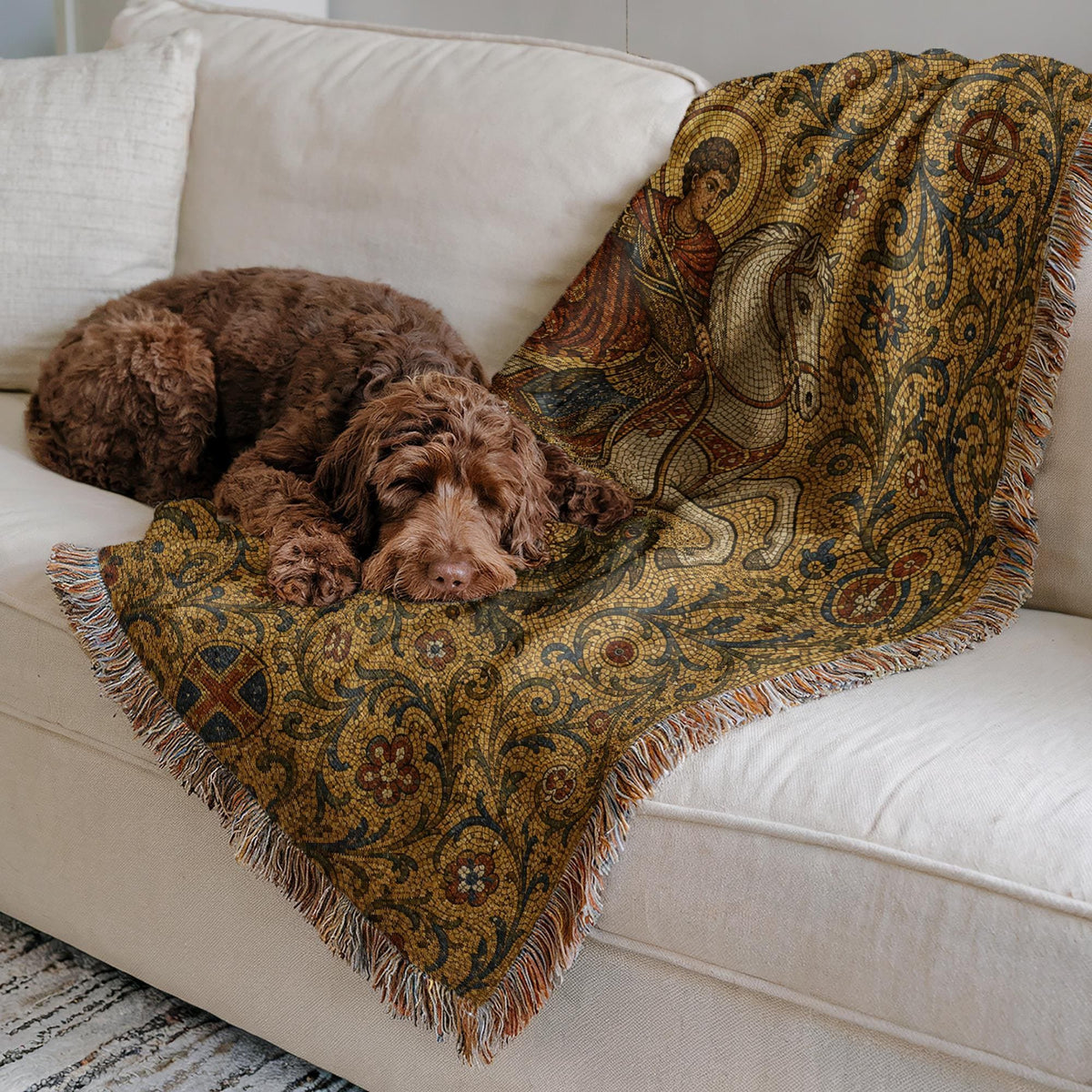 Saint George Woven Blanket
