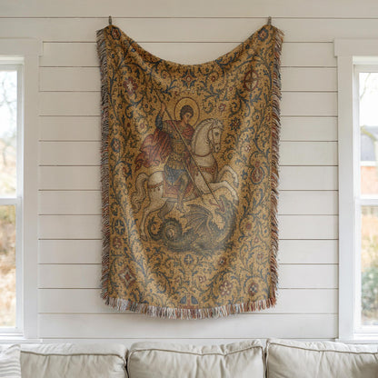 Saint George Woven Blanket