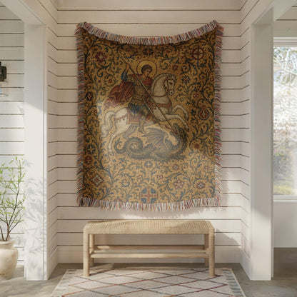 Saint George Woven Blanket