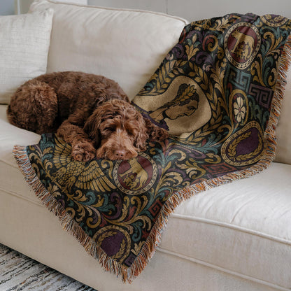 Julius Caesar Woven Blanket