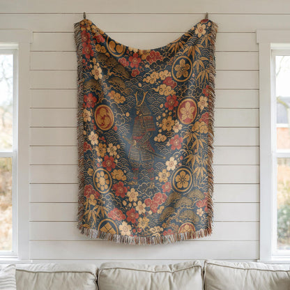 Samurai Woven Blanket