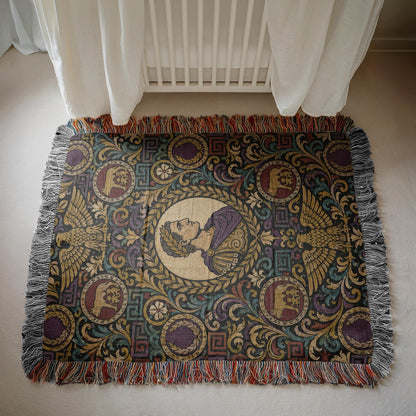 Julius Caesar Woven Blanket