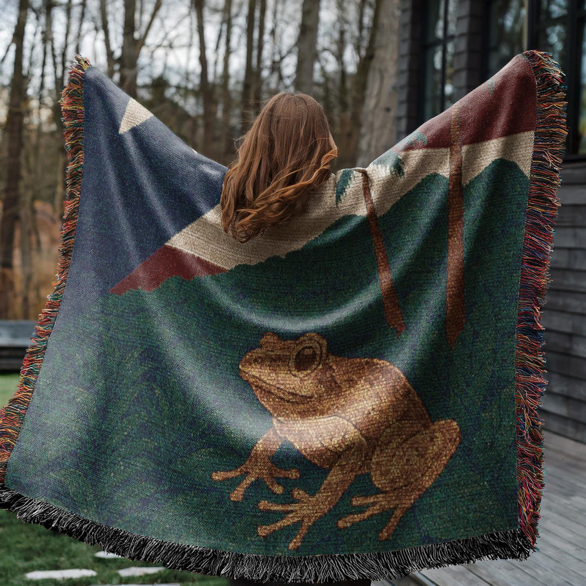 Puerto Rico Woven Blanket