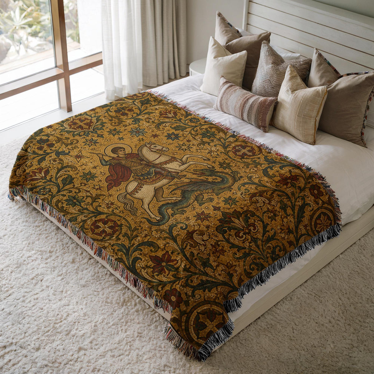 Saint George Woven Blanket