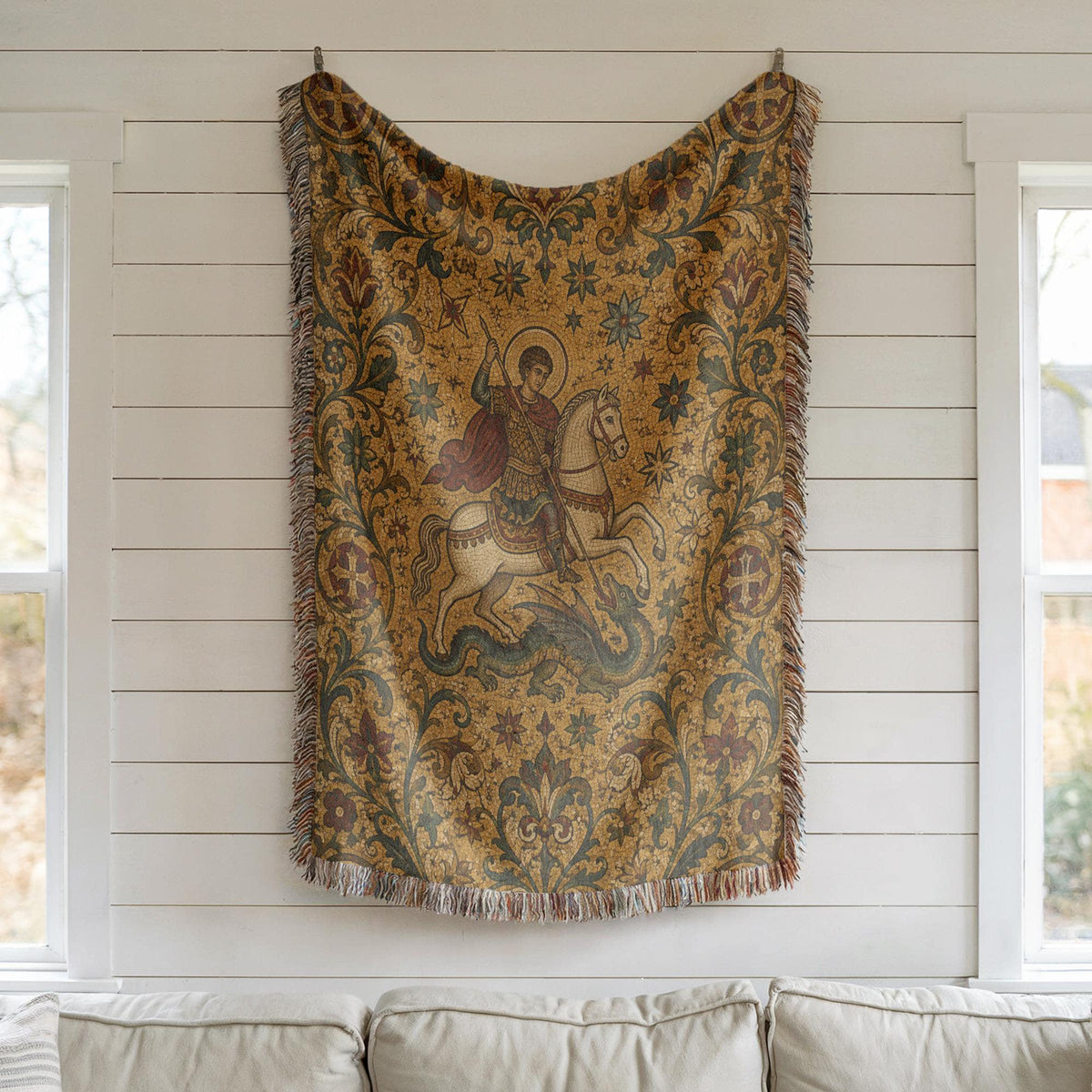 Saint George Woven Blanket