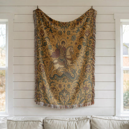 Saint George Woven Blanket