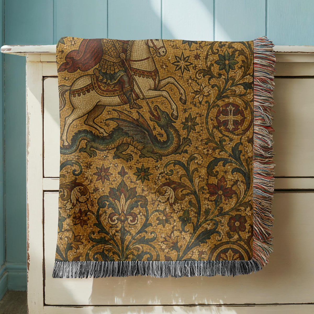 Saint George Woven Blanket