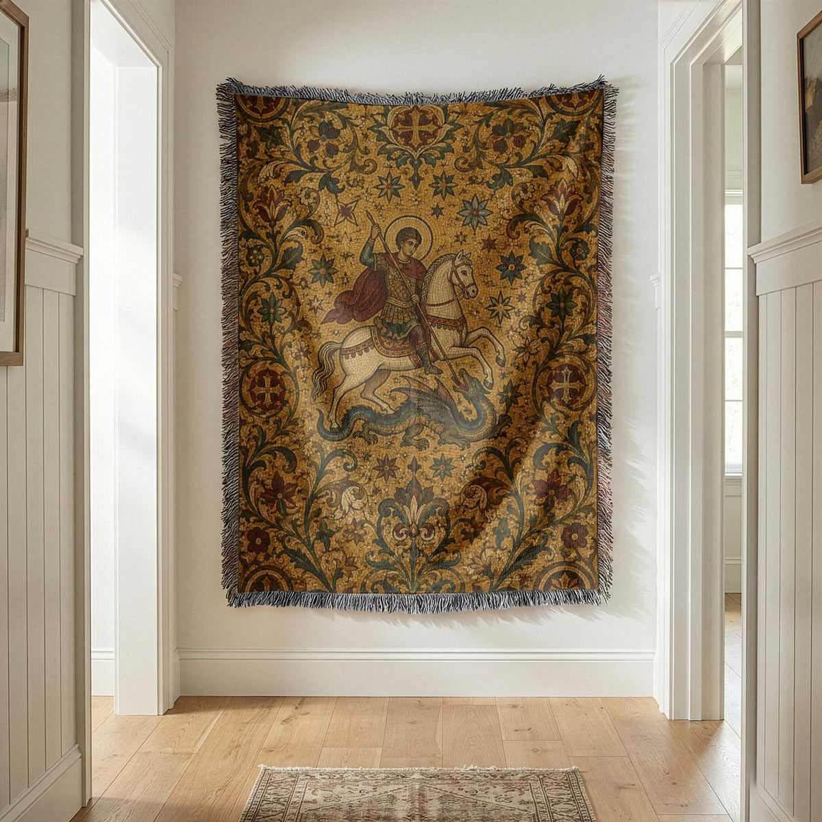 Saint George Woven Blanket