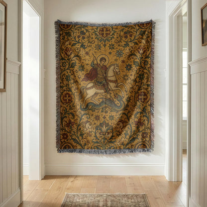 Saint George Woven Blanket