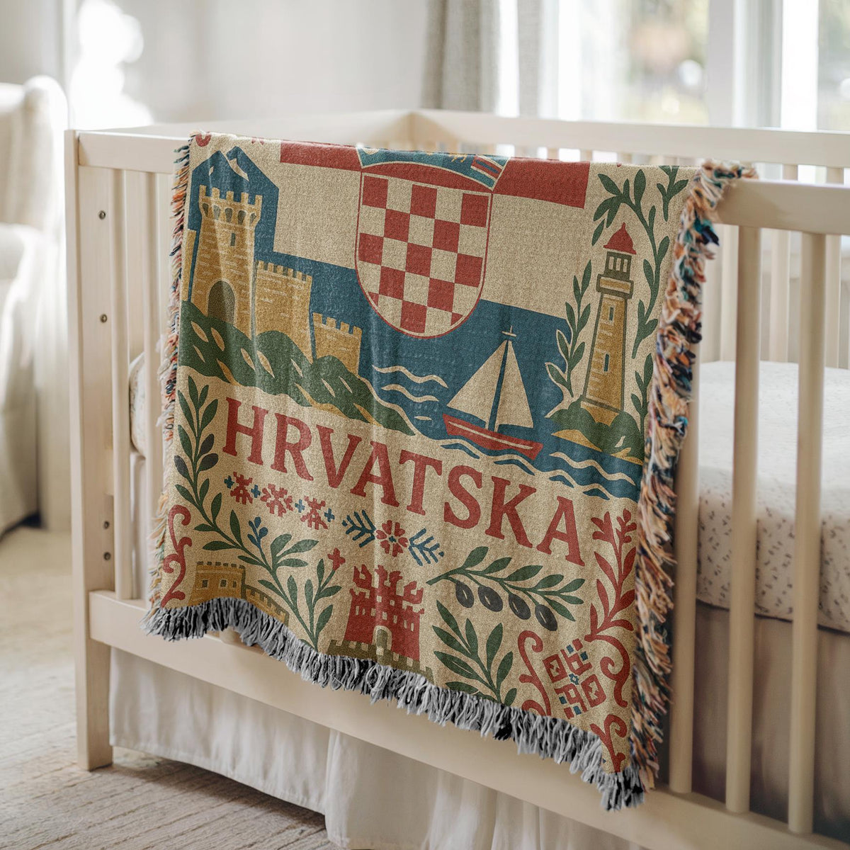 Croatia Woven Blanket