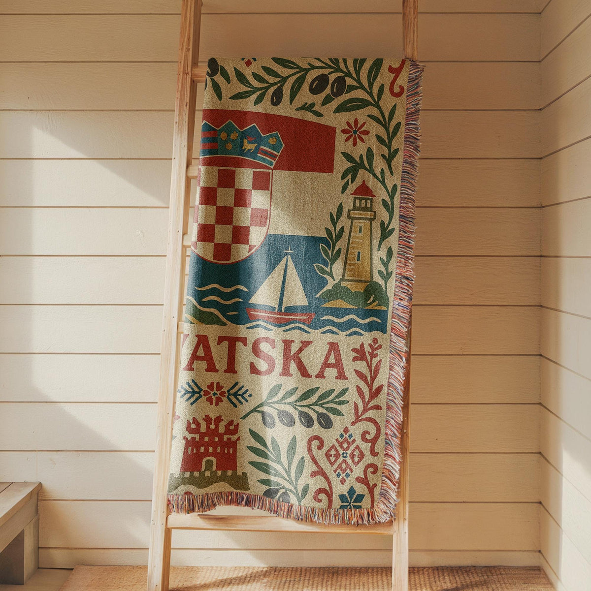 Croatia Woven Blanket