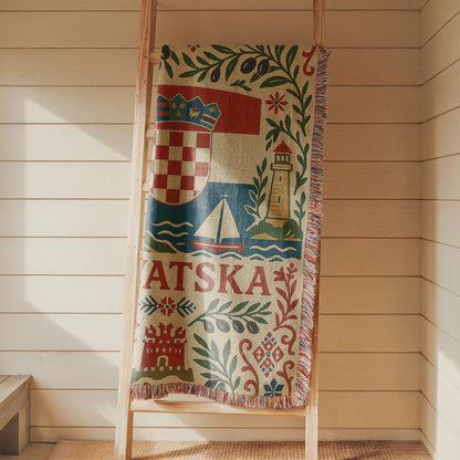 Croatia Woven Blanket