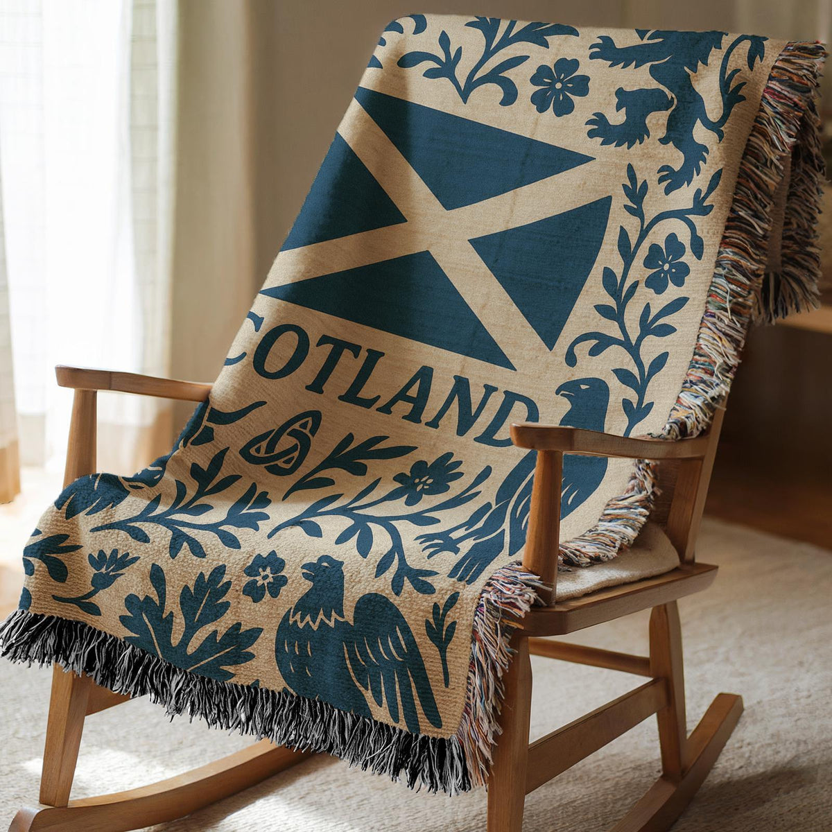 Scotland Woven Blanket