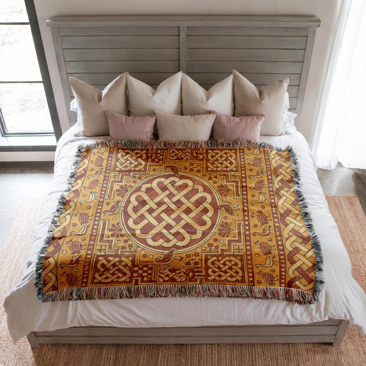 Ethiopian Harag Woven Blanket