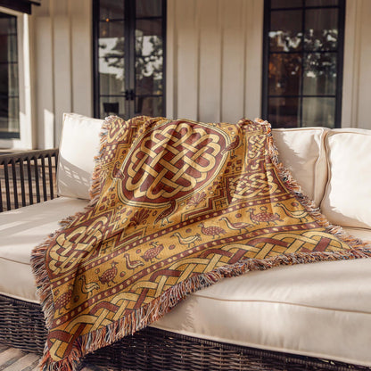 Ethiopian Harag Woven Blanket