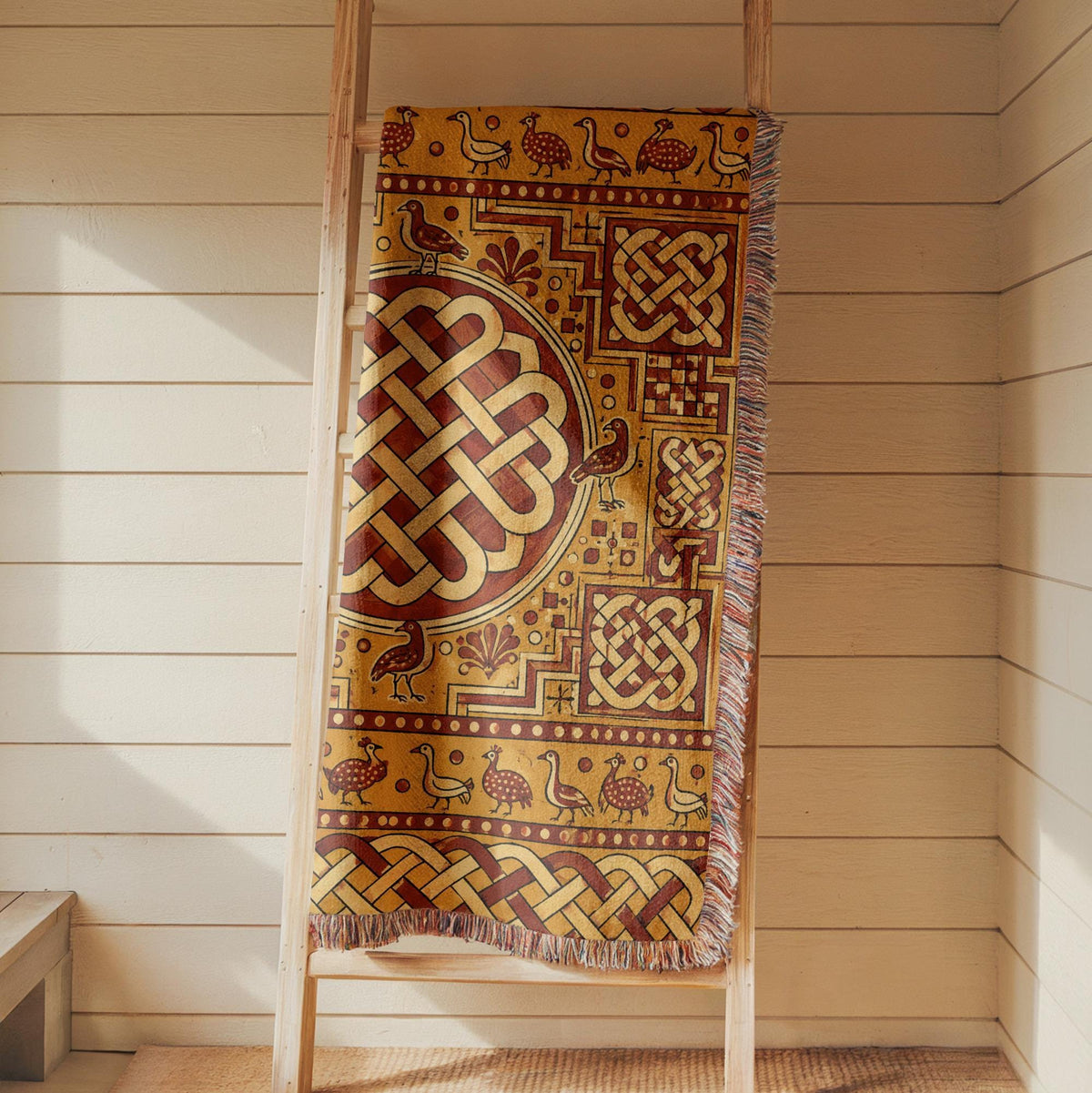 Ethiopian Harag Woven Blanket