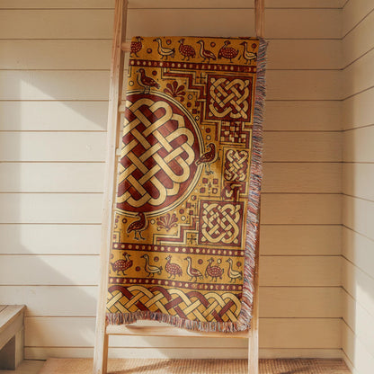 Ethiopian Harag Woven Blanket