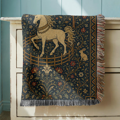 Unicorn Woven Blanket