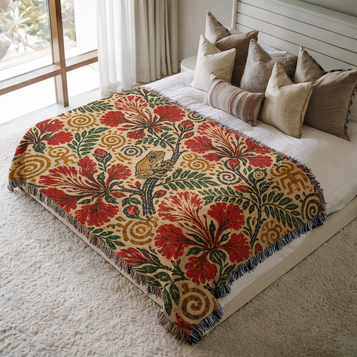 Puerto Rico Woven Blanket