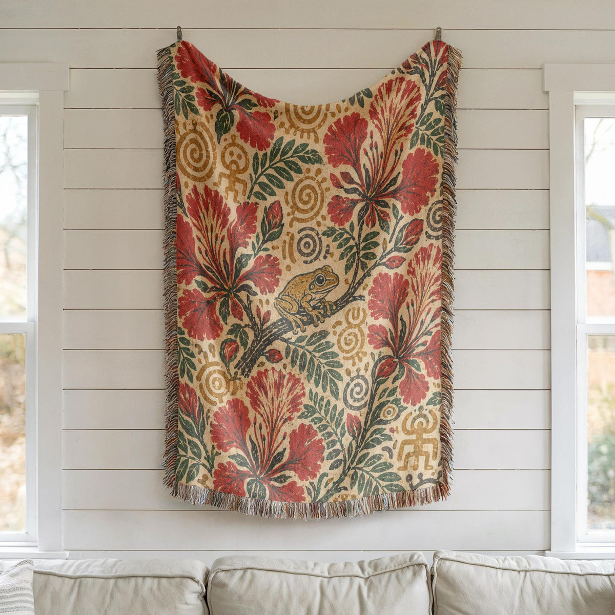 Puerto Rico Woven Blanket