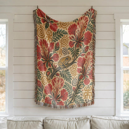 Puerto Rico Woven Blanket