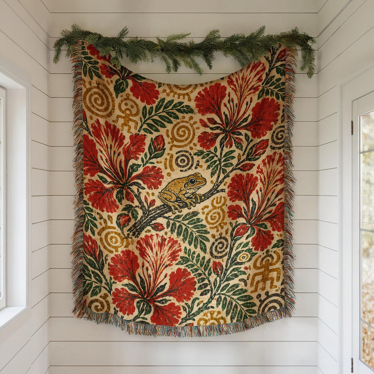 Puerto Rico Woven Blanket