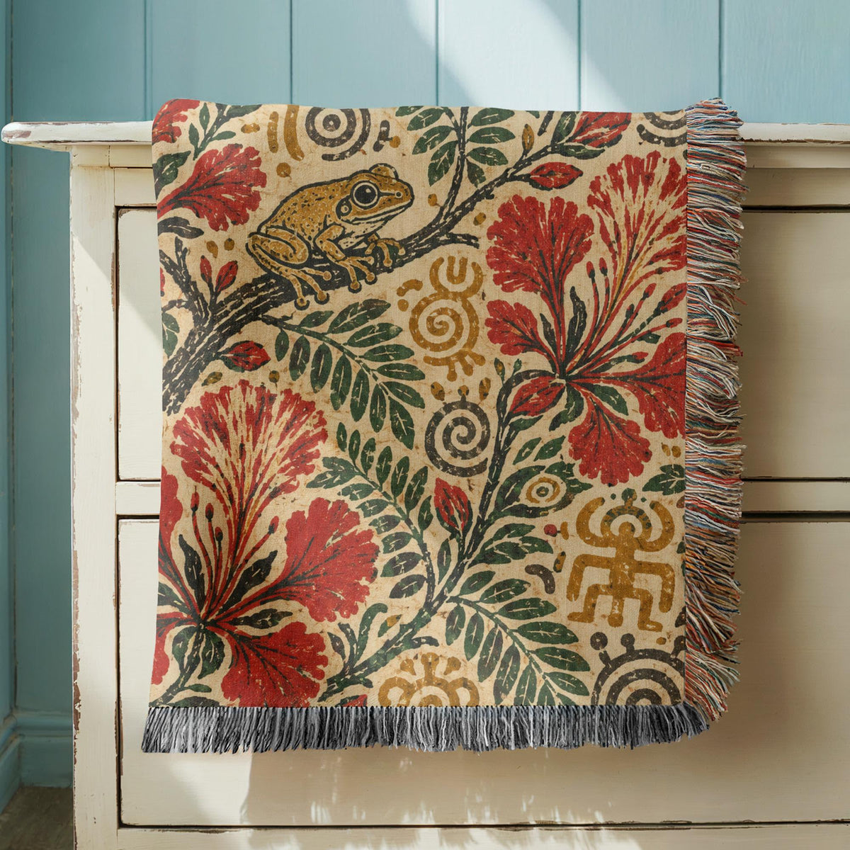 Puerto Rico Woven Blanket