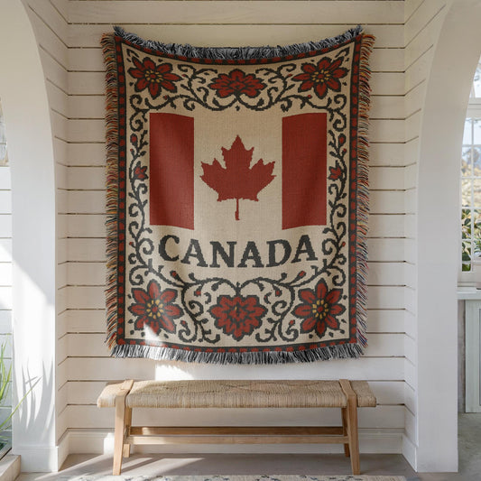 Canada Woven Blanket