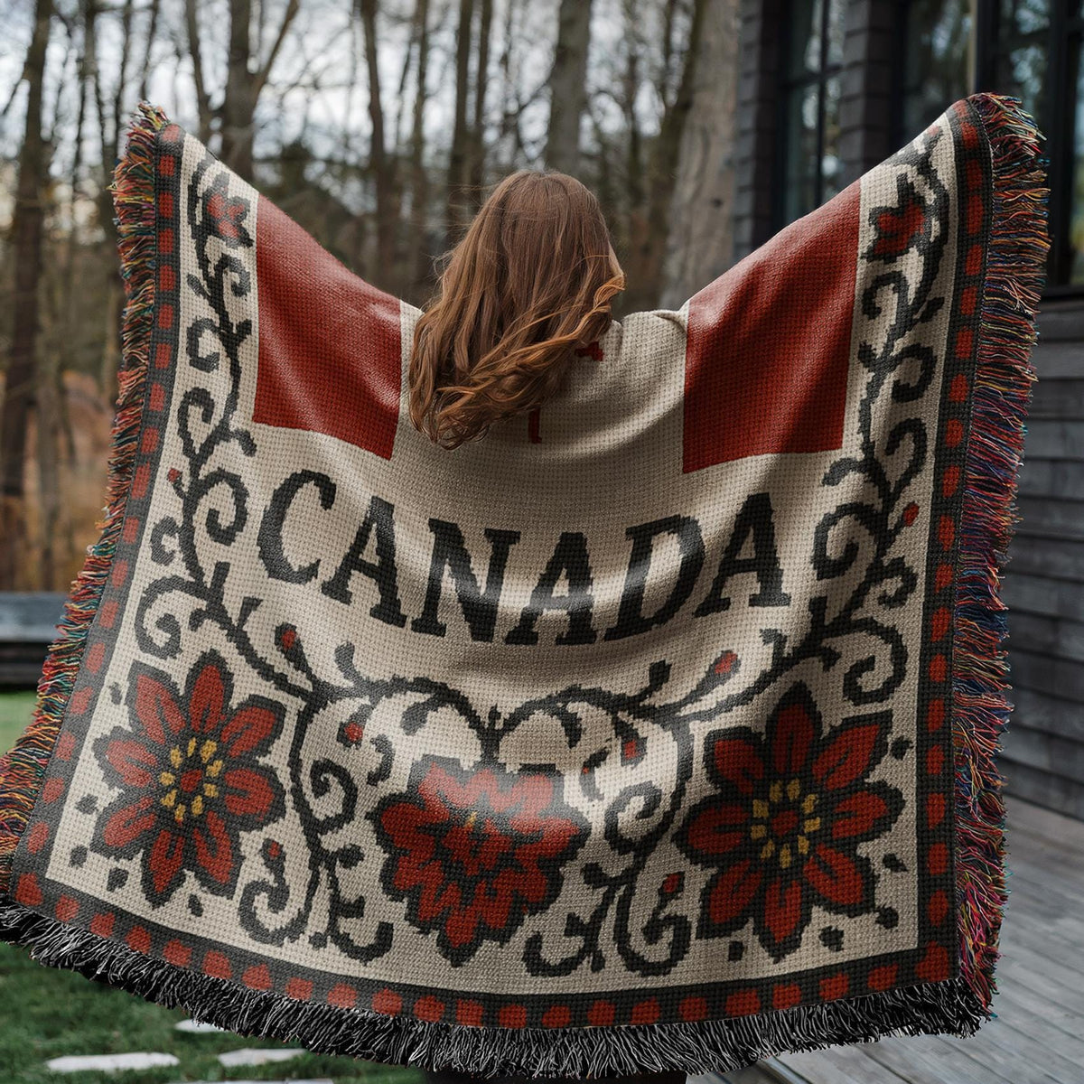 Canada Woven Blanket