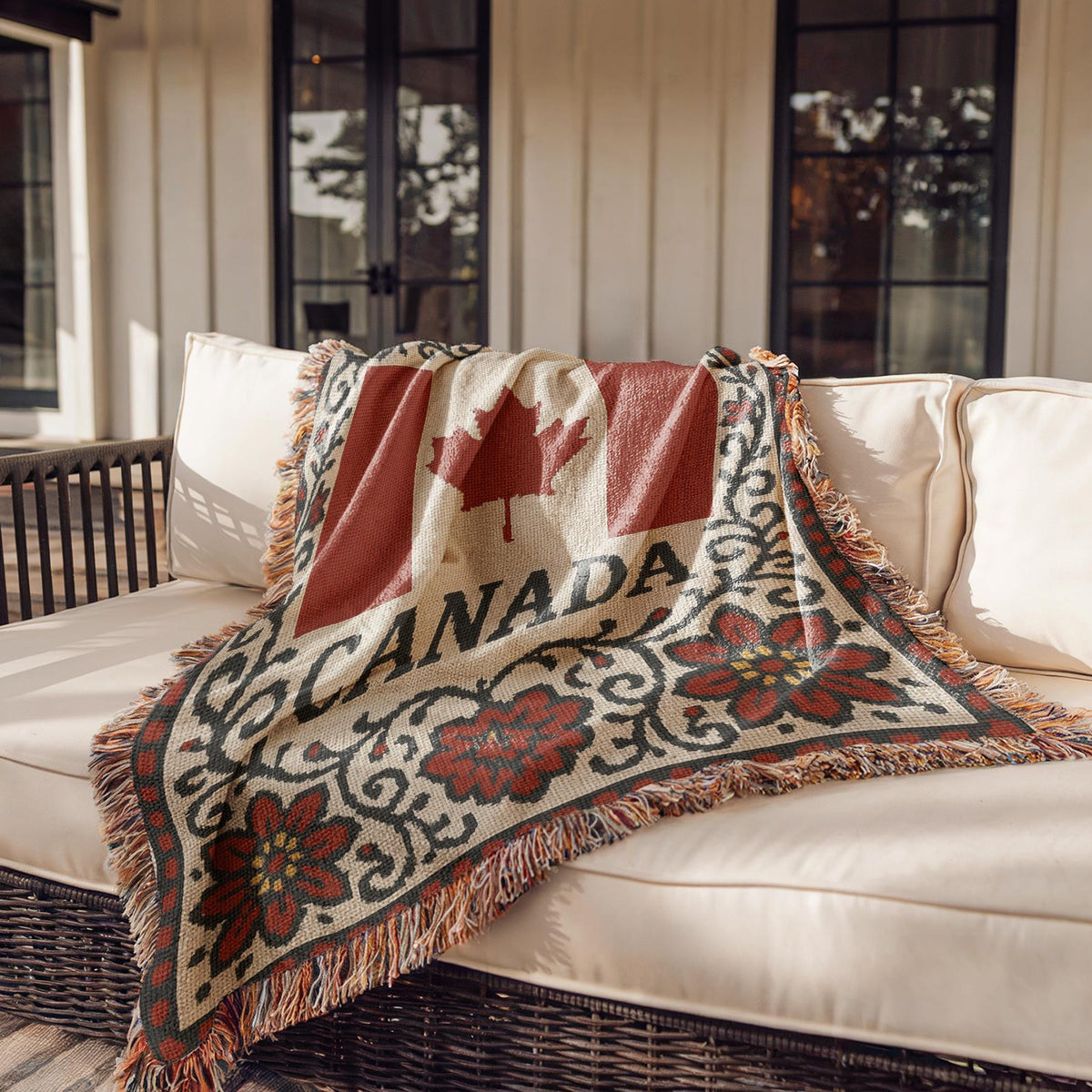 Canada Woven Blanket