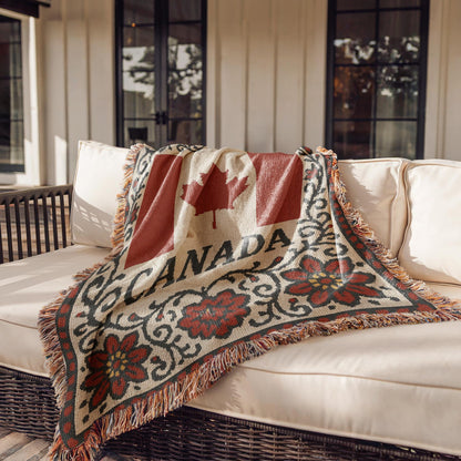 Canada Woven Blanket