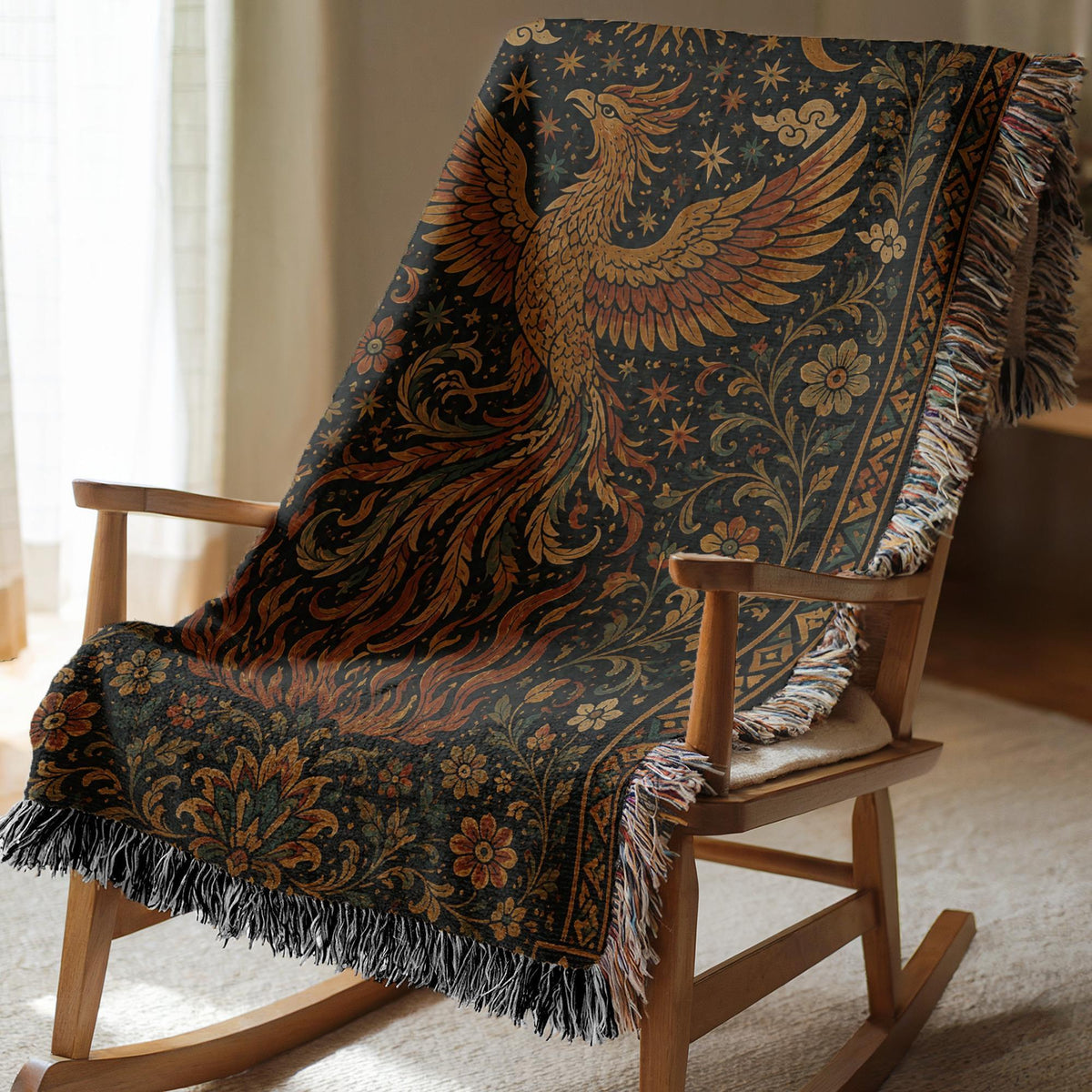Phoenix Woven Blanket