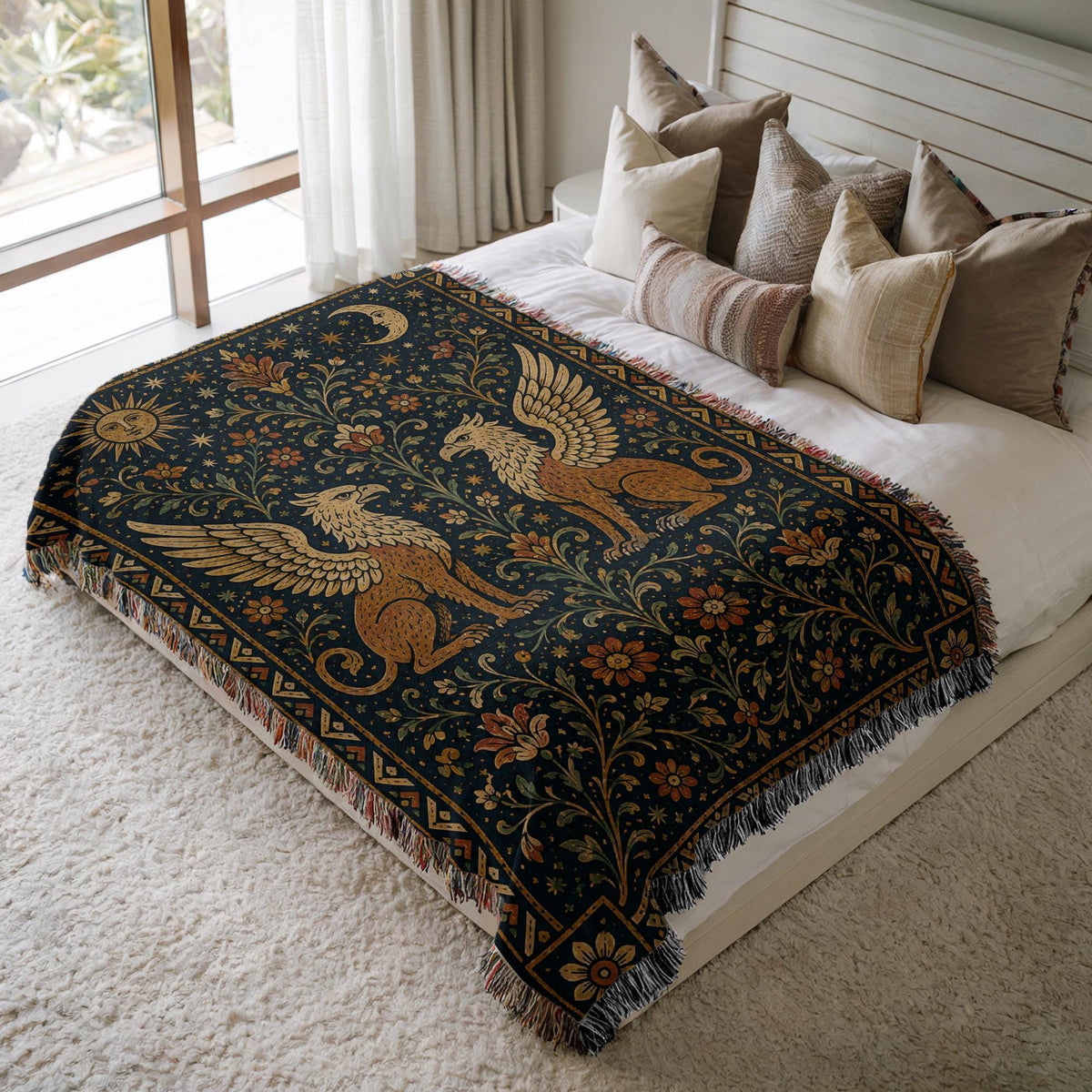 Griffin Woven Blanket