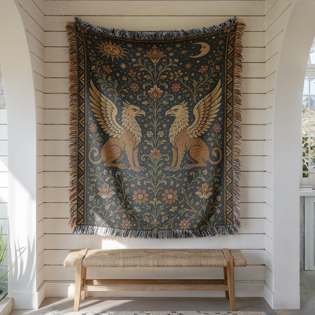 Griffin Woven Blanket