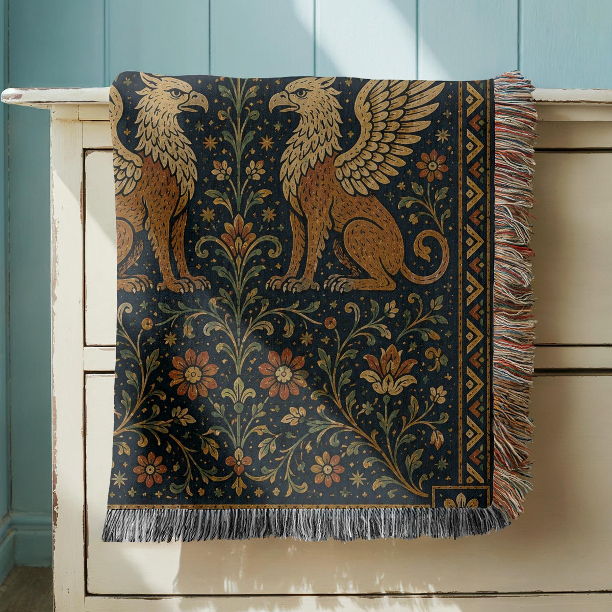 Griffin Woven Blanket